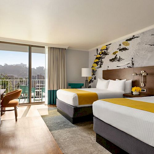 Snazzy Room Two Queens